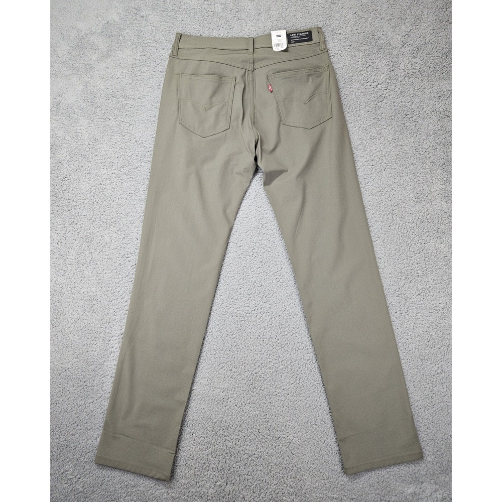 Levi's XX Chino Standard Tech Pants Men's 34x34 Green Stretch Taper UPF 50+ NWT
